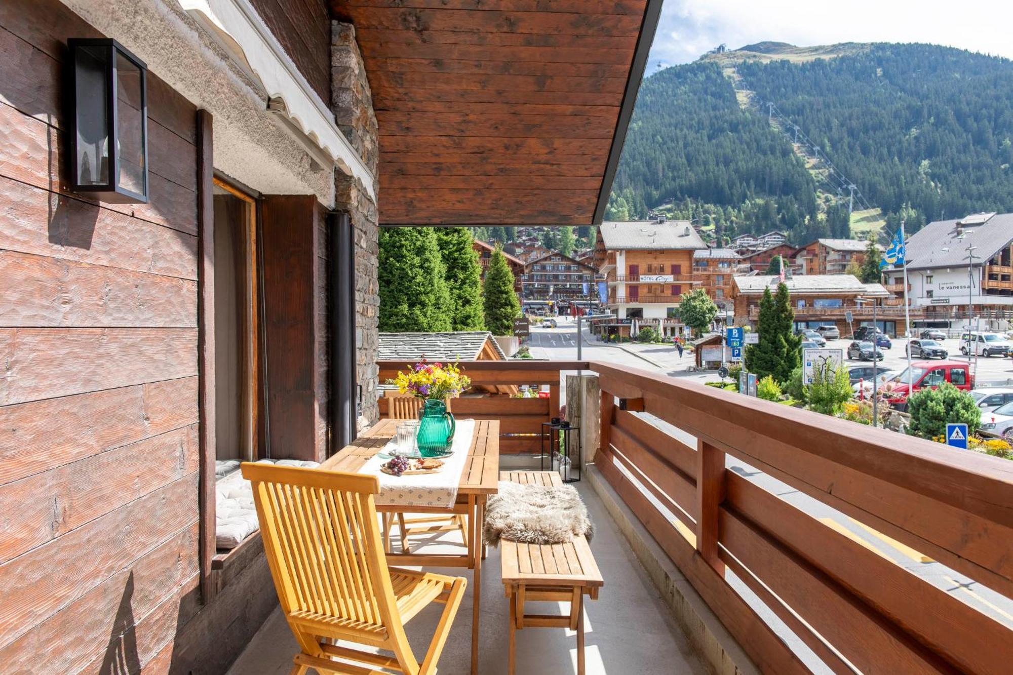 Square Poste Apartment Verbier Bagian luar foto