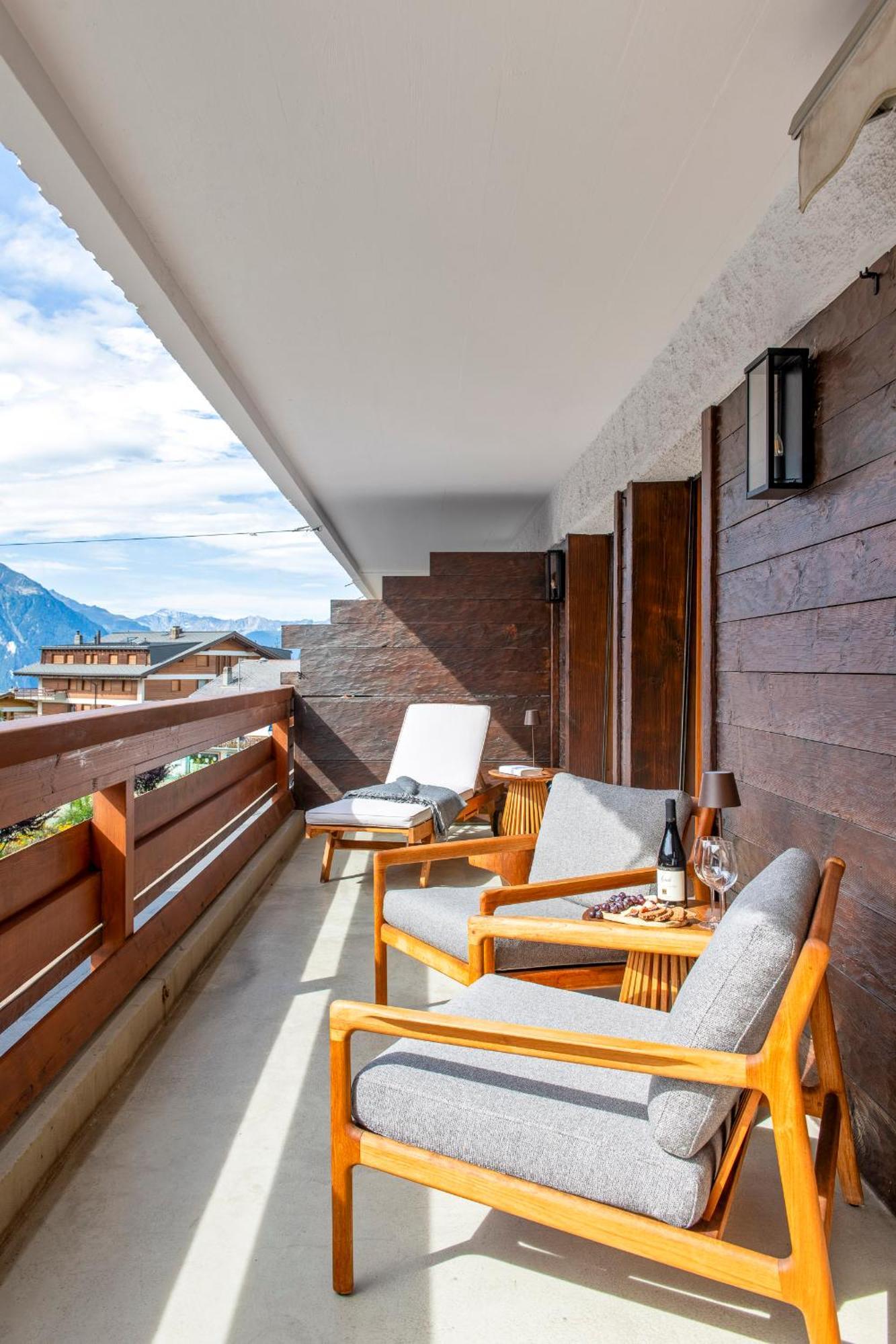 Square Poste Apartment Verbier Bagian luar foto